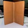 Handmade Tan Full-Grain Leather Long Wallet
