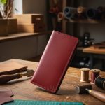 handmade leather wallet