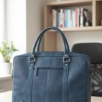 Handcrafted Full-Grain Leather Laptop Bag